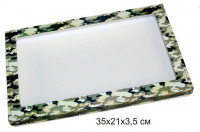 Коробочка для пряников 32*21*3,5см хаки